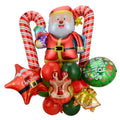 2025 Christmas Balloon Christmas Party Balloon Set  New Year Aluminum Film Balloon for Xmas Decorations