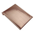 Ready to Ship 110*130+40mm Rose Gold Bubble Mailers Packaging Bags Bubble Padded Envelopes