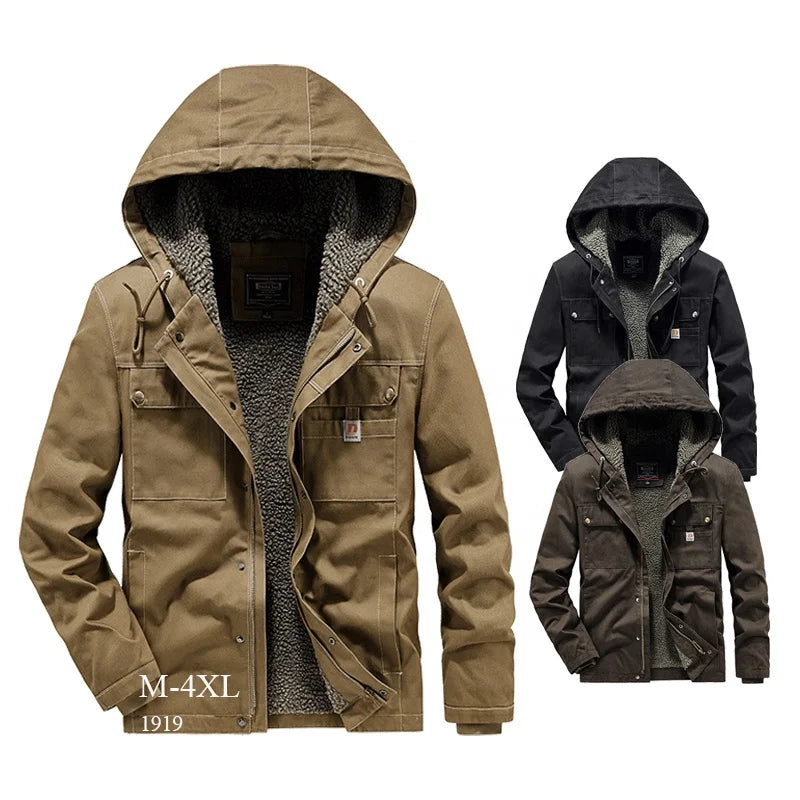 Women's Polartec Fleece Sherpa Lined Thickened Warm Autumn Trucker Jacket Stand Collar Quick Dry Eco-Friendly