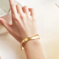 2025 Personality Fashion Jewelry Bracelets Adjustable Cross Gold Plated Geometry Charms for Bracelets
