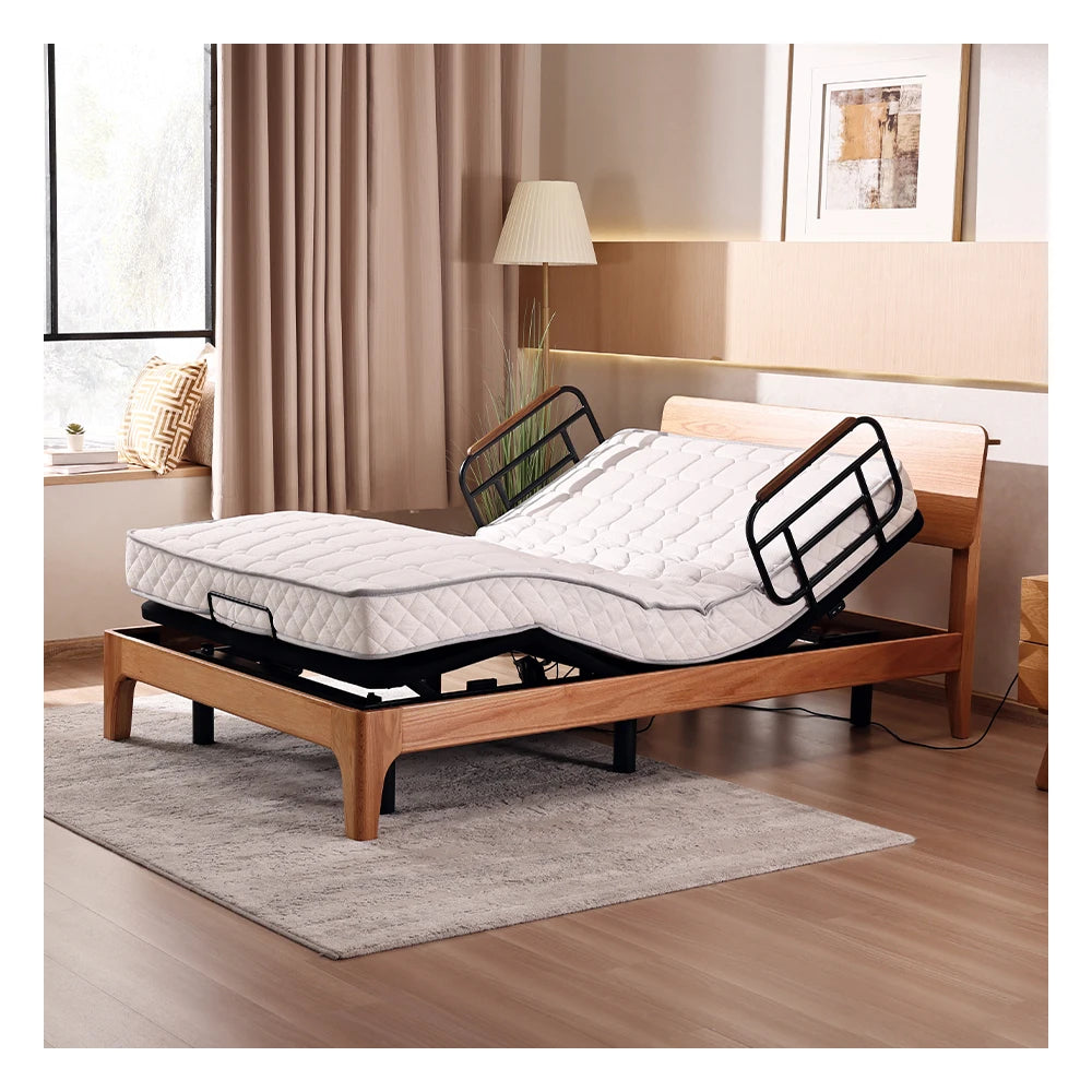 German Warehouse Electric Adjustable Bed Frame Headboard Nursing Bed for Home Elderly Care Product Home Care Bed