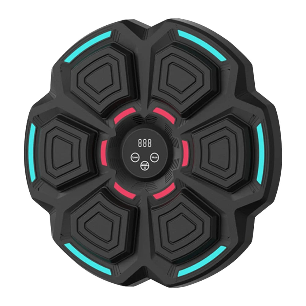 Best Quality Mini Portable Home Fitness Adult Kid Light up Boxing Target Punch Pad Smart Music Boxing Machine