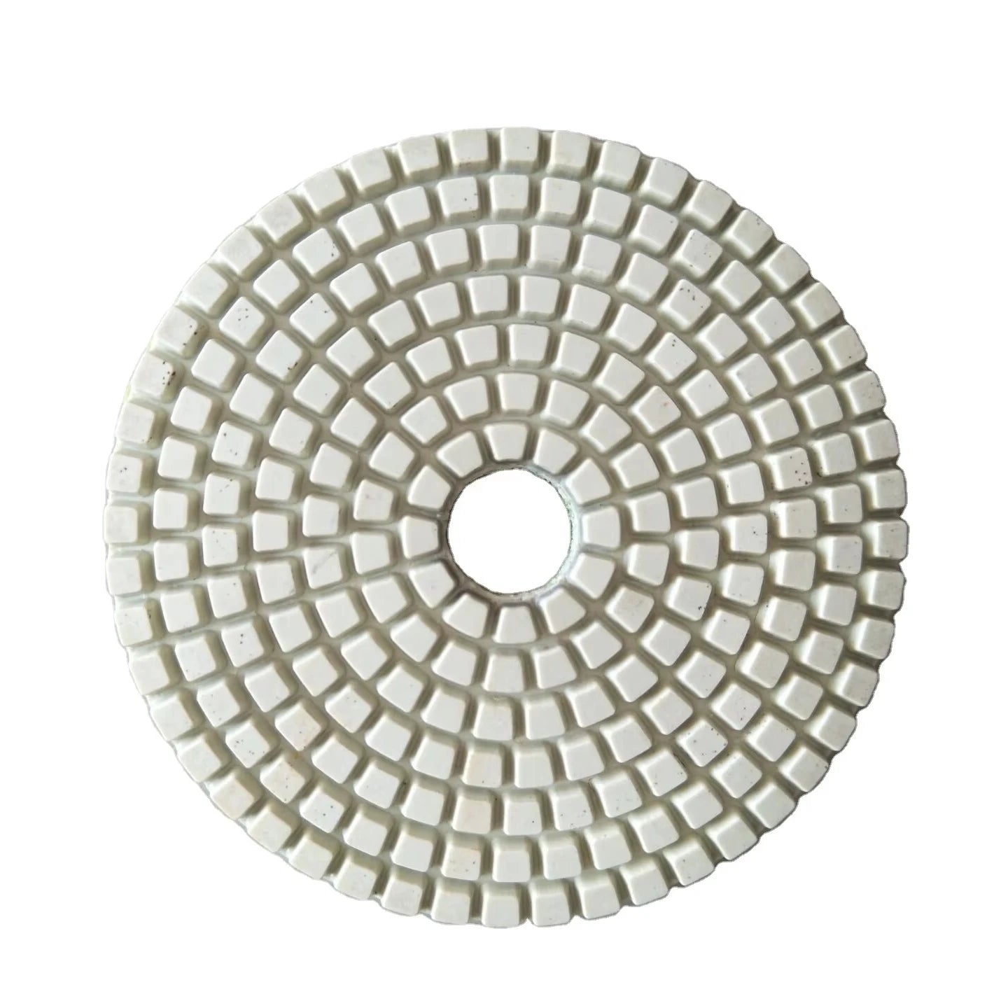Wet/ Dry Honeycomb Diamond Polish Pads for Marble Granite 4inch