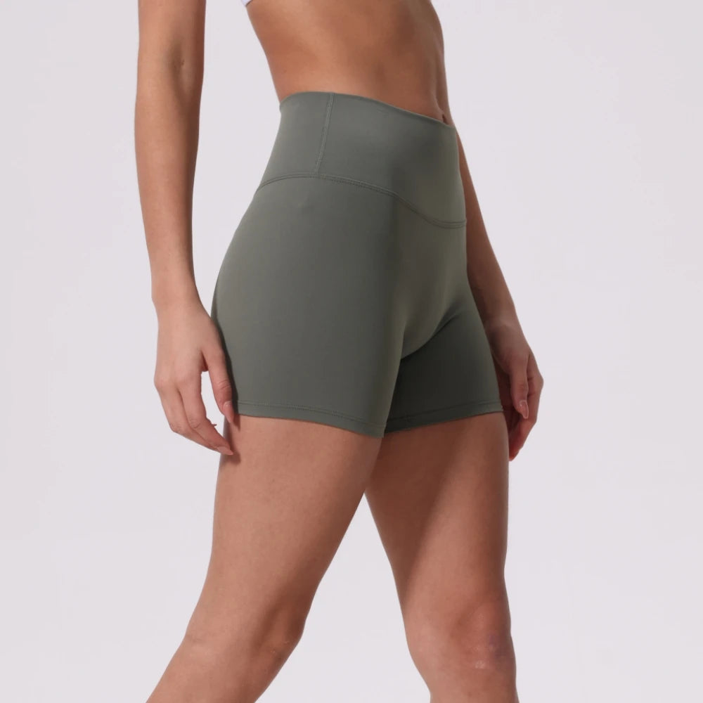 Bodybuilding Women Athletic Gym Running Breathable Shorts High Waist Workout Quick Dry Sports Fitness Custom Women Yoga Shorts