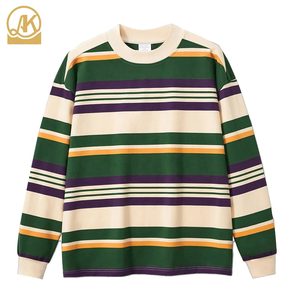 Eco-Friendly Men's Rugby for Polo Pullover Long Sleeve White and Forest Green Printed Cotton Rugby Shirt with Embroidered Techni