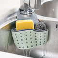 Kitchen Tools Soap Sponge Drain Racks with Hook Kitchen Fruit Vegetable Wash Scrubber Organizer Holder