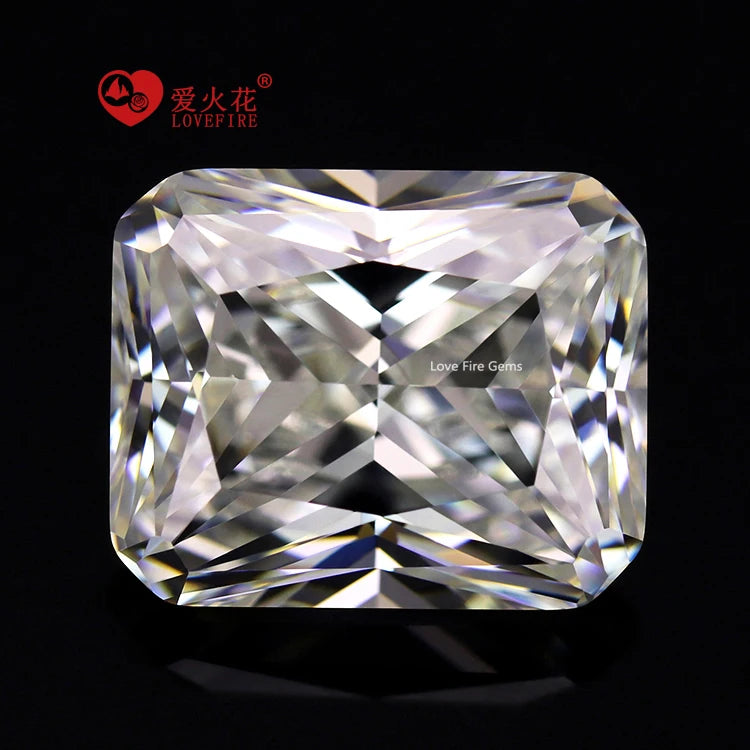 In Stock Loose Cz Octagon Princess Cut High Quality Wholesale Multicolor Cubic Zirconia