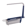 Telescopic Sink Storage Rack Adjustable Extendable Kitchen Sink Draining Shelf Soap Sponge Drain Rack Holder