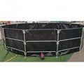 ALY 150000 Liter Circular PVC/TPU Food Grade Anti-UV Aquaculture Pond Tanks for Fish Farming with 1-2 Year Warranty