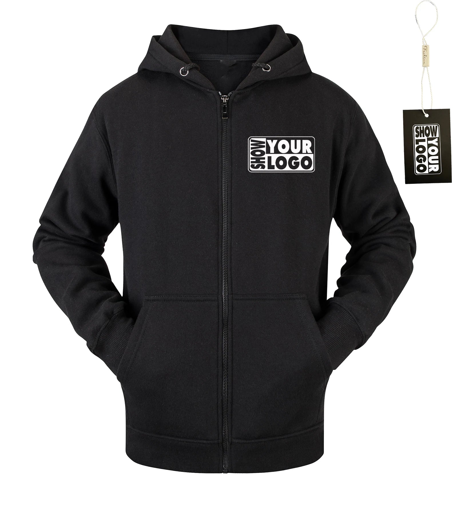 Custom Printing Hoodie Spring & Summer Men's Cotton Terry Hooded Sweatshirt Mixed Color and Size Accept