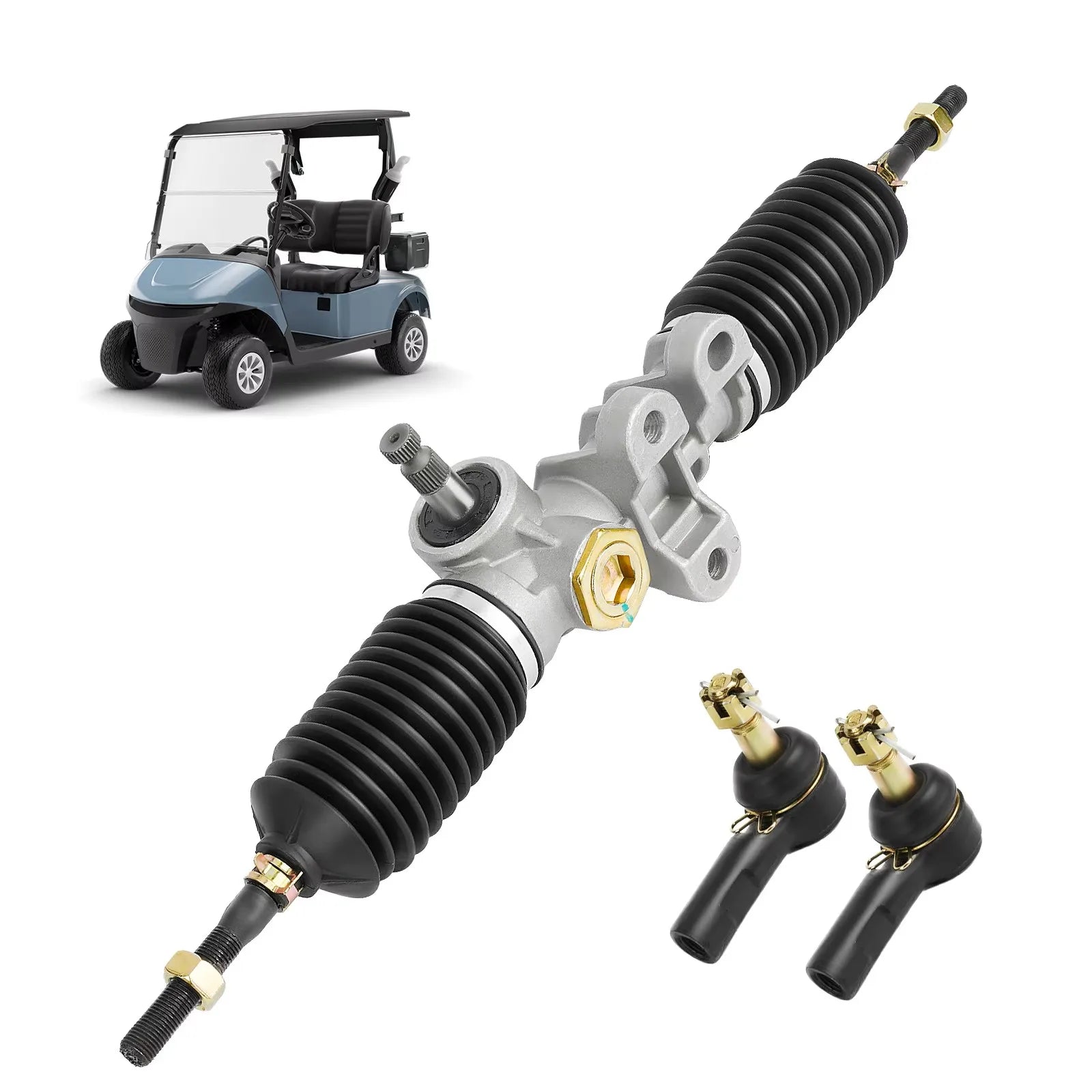 Aluminum Steering Box Assembly for EZGO RXV Golf Carts 2008-Up #601500 618329