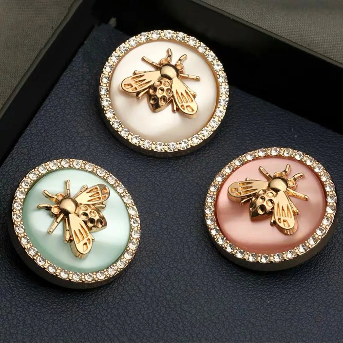 Wholesale Rhinestone Button With Shank Sew on Button DIY Accessories Embellishment LSRB1260