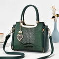 2026 Whole Sale Large Quilted Hot New Design Brown Pu Leather Shoulder Women Trendy Handbags