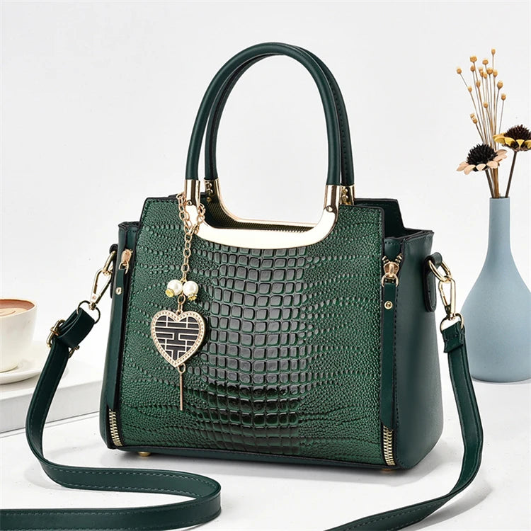 2026 Whole Sale Large Quilted Hot New Design Brown Pu Leather Shoulder Women Trendy Handbags