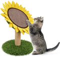 Wholesale High-Quality Sunflower Cat Scratcher With Natural Sisal Rope Cat Scratching Post for Kitty