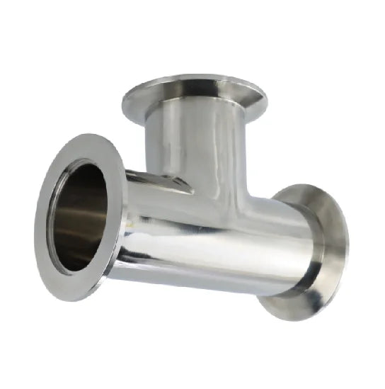 Vacuum Stainless Steel Tee