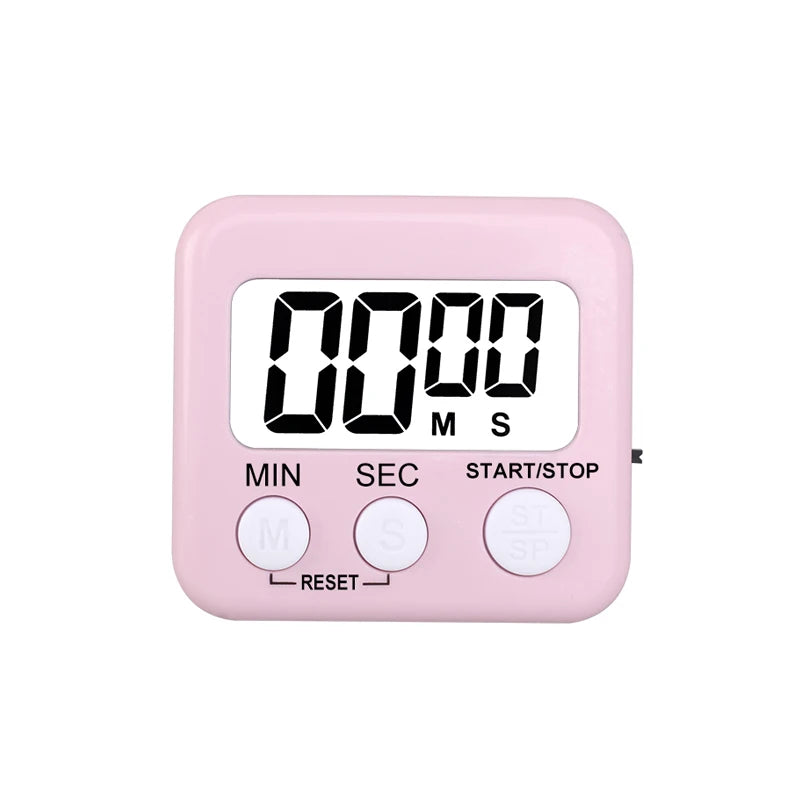 Plastic Electronic Timer for Kitchen Baking and Student Stopwatches Time Management Reminder MegaBDM
