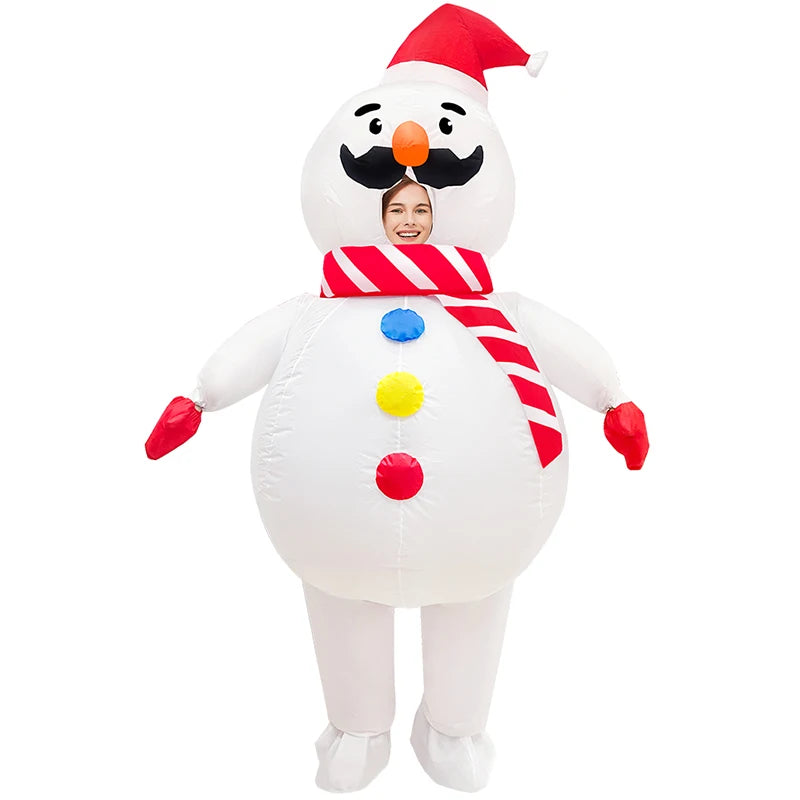 Party Costume Inflatable Snowman Christmas Costumes