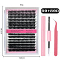Handmade DIY Eyelash Clusters Kit-Soft Synthetic Hair Customizable Packaging & Logo