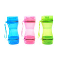 Factory Custom Portable 2 in 1 Leak Proof Travel Pet Cat Dog Food Water Drinking Dispenser Bottle for Outdoor Walking