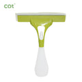 PP Scraper with Plastic Handle Icy White 24x34cm Window Wiper Cleaner Spray Bottle-Window Cleaning Tool