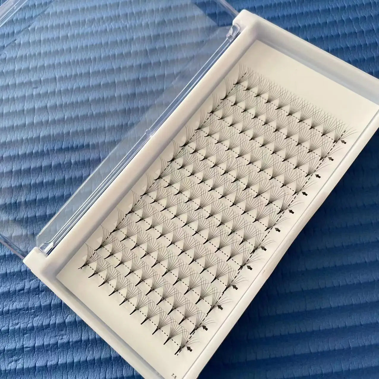 0.05 0.07mm 12rows 6d 8d 10d 20d Premade Volume Fans Lashes 12d C Cc D Dd Premade Fans