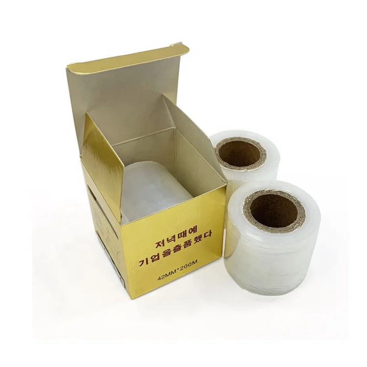 Wholesale Professional Disposable Tattoo Cling Film Transparent for Eyebrow Lips Makeup Accessories