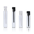 0.5ml 1ml 2ml 3ml Clear Glass Perfume Sampler Vials with PE Stoppers