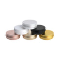 30mL Round Aluminum Metal Tin Container Empty Custom Lip Balm Cosmetic Face Cream Jar