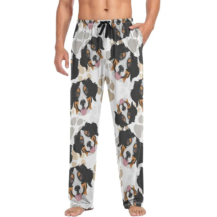 Comfortable Pajama Pants Unisex Factory Wholesale Sleepwear Lightweight Lounge Pajamas Loose Breathable Soft Pants Plus Size
