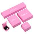 Supplier Pink/black/white/blue New Luxury Magnet Printed Paper Gift Storage Packaging Necklace Bracelet Custom Logo Jewelry Box