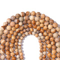 Wholesale Natural Picture Jasper Beads Handmade Beaded Semi-finished Products DIY Jewelry Accessories Factory Direct Sales