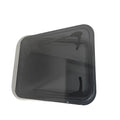 350x500mm Wholesale Curved Radius Corner RV Window Featuring Double Glazing Acrylic Glass and Flynet