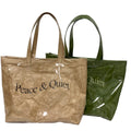 Casual Summer Women's PVC Letter Canvas Tote Bag Unisex New Large-Capacity Korean INS Shoulder Bag with Casual Style