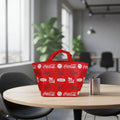 Promotional Durable Non-Woven Oxford Cooler Tote Bag Eco-Friendly Custom Logo Printed Waterproof Large Capacity Insulated Food