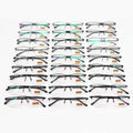 2021 New Designs Wholesale Metal Optical Spectacle Designer Eyewear Cheap Mixed Order with Diamond Face Shape Match