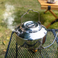Stainless Steel Set Kettle Pot Outdoor Camping Cookware Pot Camping Tea Kettle
