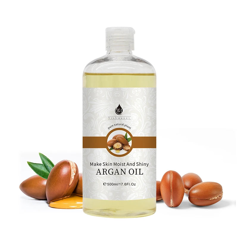OEM Bulk Sale Natural Organic Argan Oil From Morocco Hair Treatment Cosmetic Product for Hair Care
