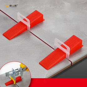 JNZ100pcs 1.5mm Plastic Spacer Clips Tile Leveling Clips Leveling System Available