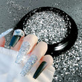 Misscheering Crystal Diamond Powder Micro Diamond Flash Reflective High-gloss Spar Glitter Nail Art Accessories