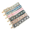 Meetee B-J2051 5cm New Widened and Thickened Color Ethnic Style Ladies Bag Accessories Adjustable Shoulder Strap