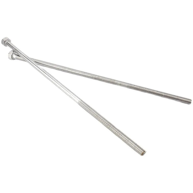 Custom Machining extra Extended Long Bolt Extension Long Customized Stainless Steel Screw Hex Bolts