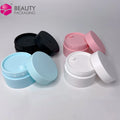 5g 15g 20g 30g 50g Hair Wax PP Plastic Jars Cream Plastic Jars with Lid Pink Blue Black White Hair Lip Scrub Body Butter Jars