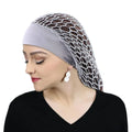 Handmade Crochet Hair Net Mesh Sleep Cap Rayon Snood Head Wrap for Women Long Curly Hair Accessories Bonnet Hat