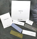 Custom Printed Fashion Logo Printing Necklace Earring Display Cards for Studs