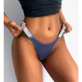 Women's Sexy Seamless Fitness Lingerie Love Rhinestone Low Waist G String Panties Leopard Pattern Thin Light Made Fabric Nylon