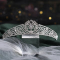 Miallo Classic Full Rhinestone Bridal Headpiece Queen Princess Tiaras and Crowns Women Wedding Accessories