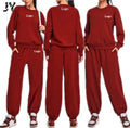 2025 Fall Winter Spandex/Nylon Lounge Set Women Loose Fit Breathable Hoodie Yoga Outfit Front Soft Comfortable Casual Sportswear