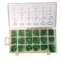 Green NBR70 Oil Resistant 270pcs Excavator Rubber O-Ring Seal Kit Box for KS Brand