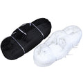 HengDa Factory Eco-Friendly Nylon Coil Zippers 3# Black & White Long Chain Rolls by Yard Wholesale Price for Beddings Suitcase
